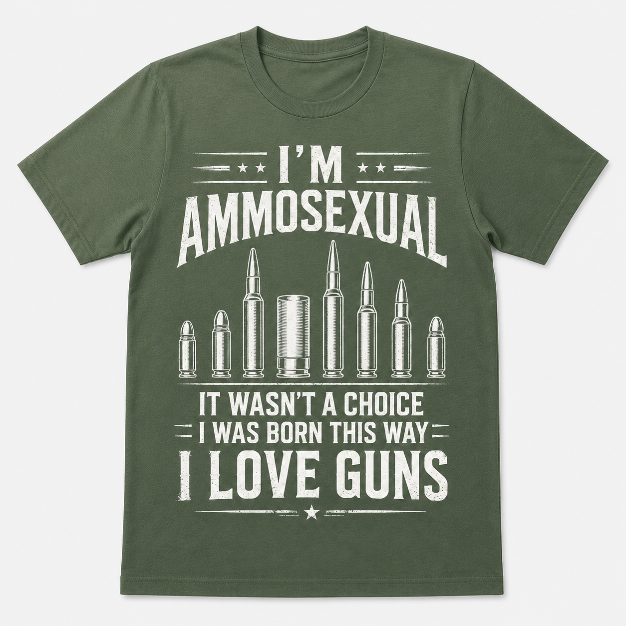 I’m Ammosexual I Love Guns T-Shirt