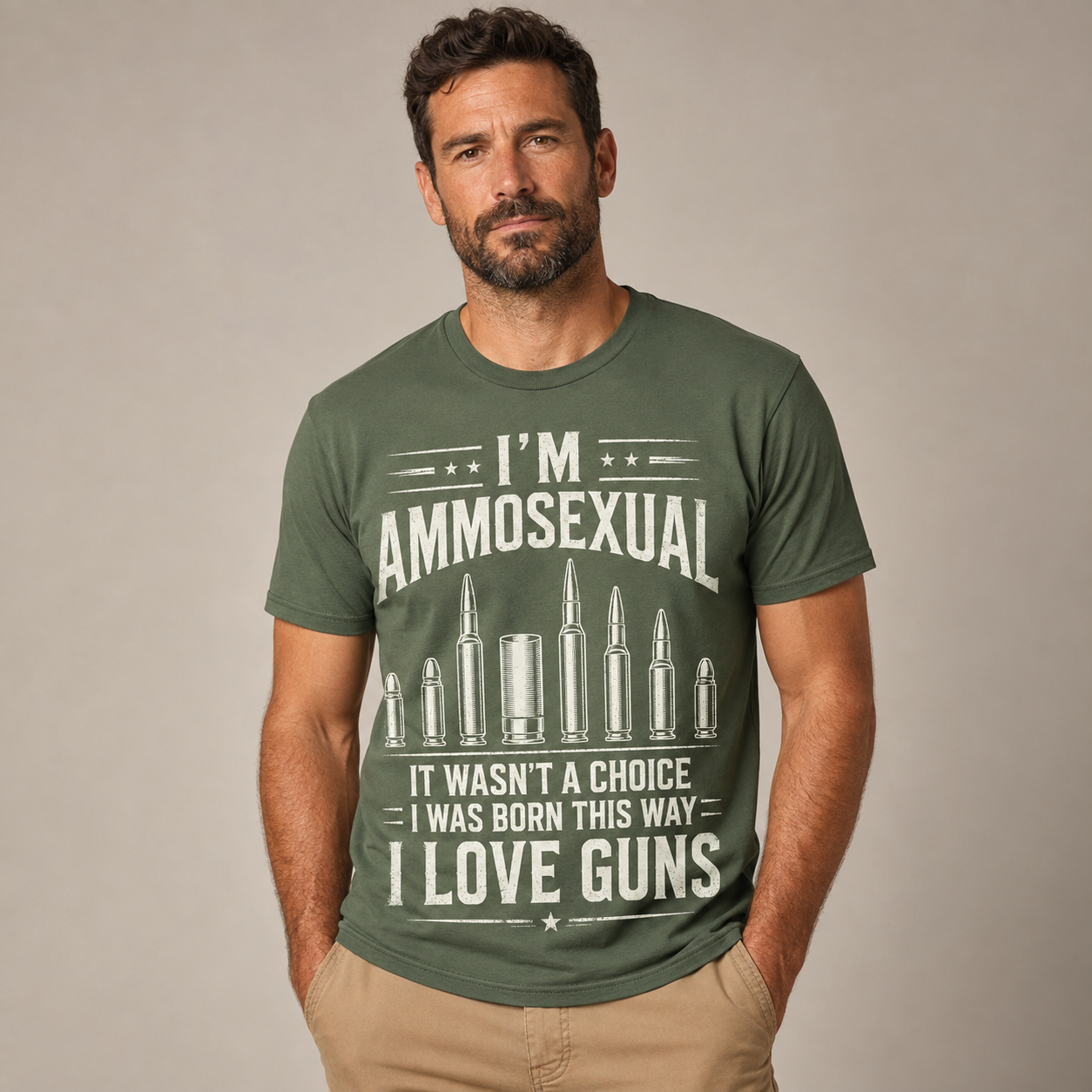 I’m Ammosexual I Love Guns T-Shirt