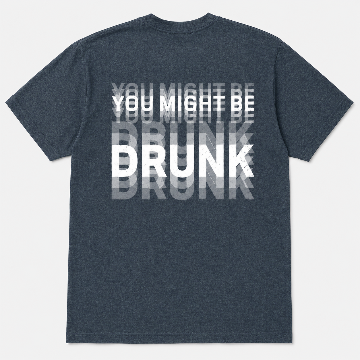 You Might Be Drunk Optical Illusion T-Shirt