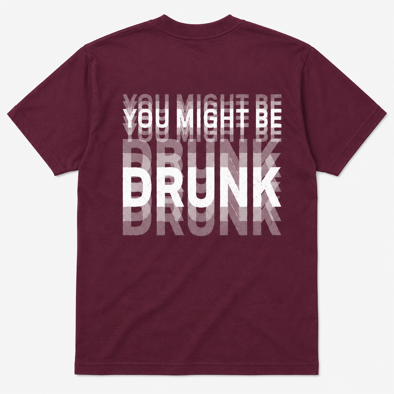You Might Be Drunk Optical Illusion T-Shirt