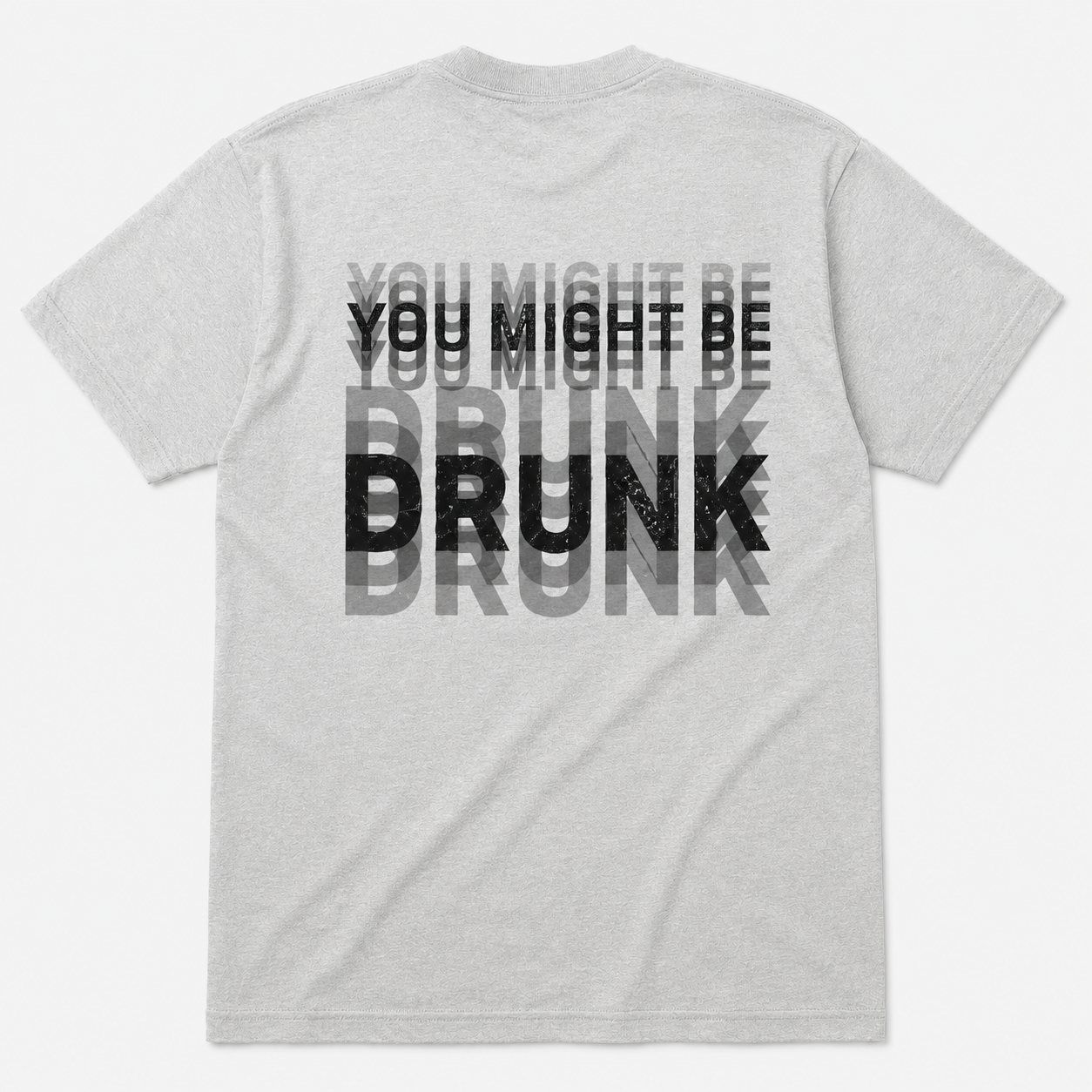 You Might Be Drunk Optical Illusion T-Shirt